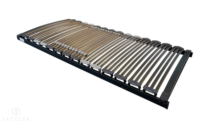 Premium Lattenrost Ergo+ 100x210cm mit 44 Holzleisten und 5-Zonen-Einteilung