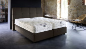 Luxus Boxspringbett „Carmen“ in Board Braun