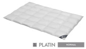 Daunendecke „Platin“ All Season, Wärmeklasse 3, Ganzjahresdecke