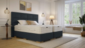 Boxspringbett Hamlet in Crush Blau