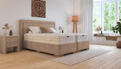 Luxus Boxspringbett Giulia in Adore Liver   