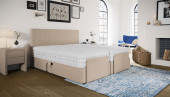 Boxspringbett Caspar 80 x 200 in Mine Sand