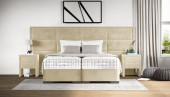 Boxspringbett Maximo in Adore Beige