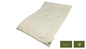 Leichte Bettdecke aus Bio Schurwolle mit Premium-Steppung für optimale Körperanpassung