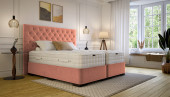 Boxspringbett Hamlet in Adore Rot-Rosa