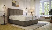 Boxspringbett Amalia in Bull Braun