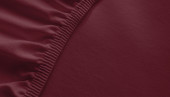 Bella Donna Premium Alto Spannbettlaken in Cabernet