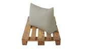 Rückenkissen „Leni“ in Taupe