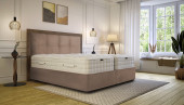 Boxspringbett Amalia in Bull Rosa