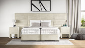 Boxspringbett Maximo in Adore Beige