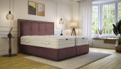 Boxspringbett Amalia in Bull Lila