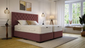 Boxspringbett Hamlet in Adore Rot