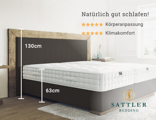 Sattler Boxspringbett Carlos