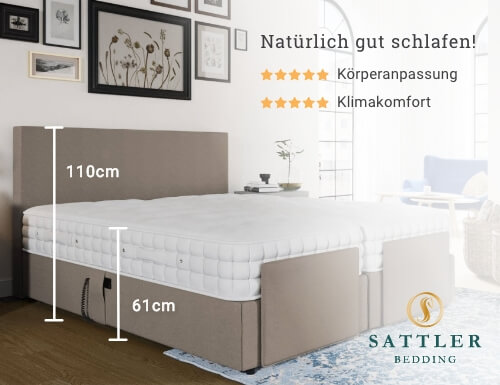 Sattler Boxspringbett Caspar