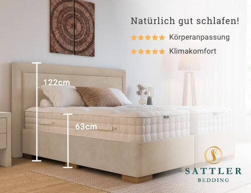 Sattler Boxspringbett Giulia