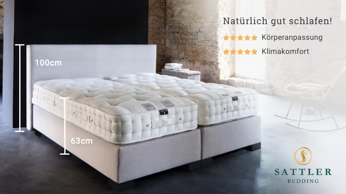 Sattler Boxspringbett Tristan